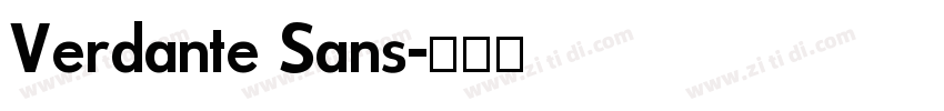 Verdante Sans字体转换